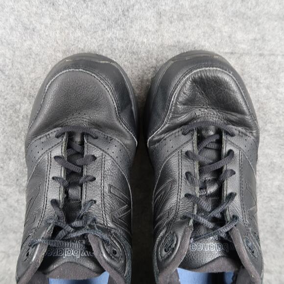 New Balance Shoes Womens 9.5 Sneaker 928v3 Trainer Comfort Walking Leather Black - Picture 8 of 11